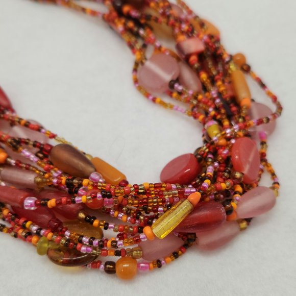 PS Pamela Scott Beaded Necklace #457 - Picture 5 of 15